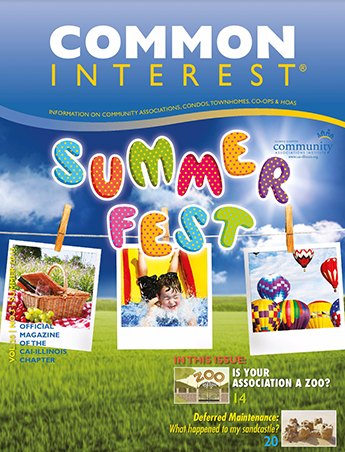 common interest summer fest magazine cover