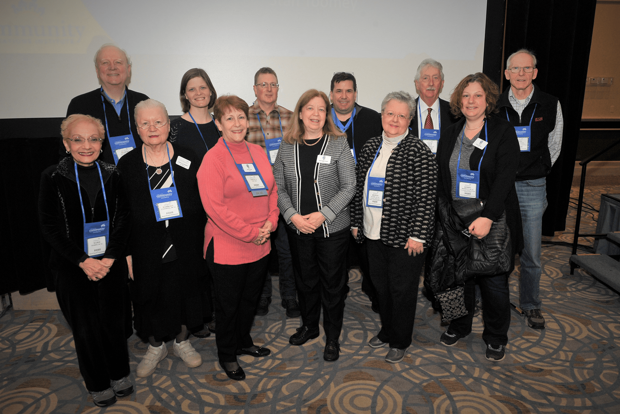 group of homeowners association board members