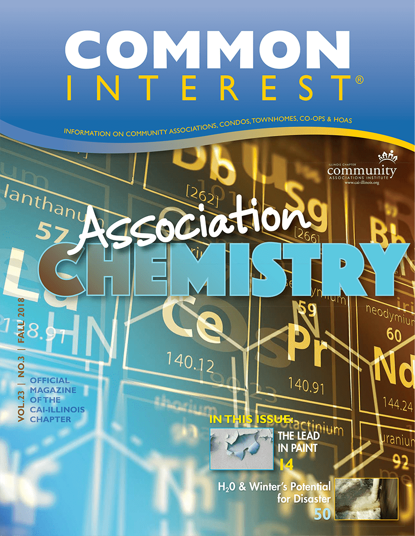 common interest association chemistry magazine cover