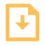 yellow download icon