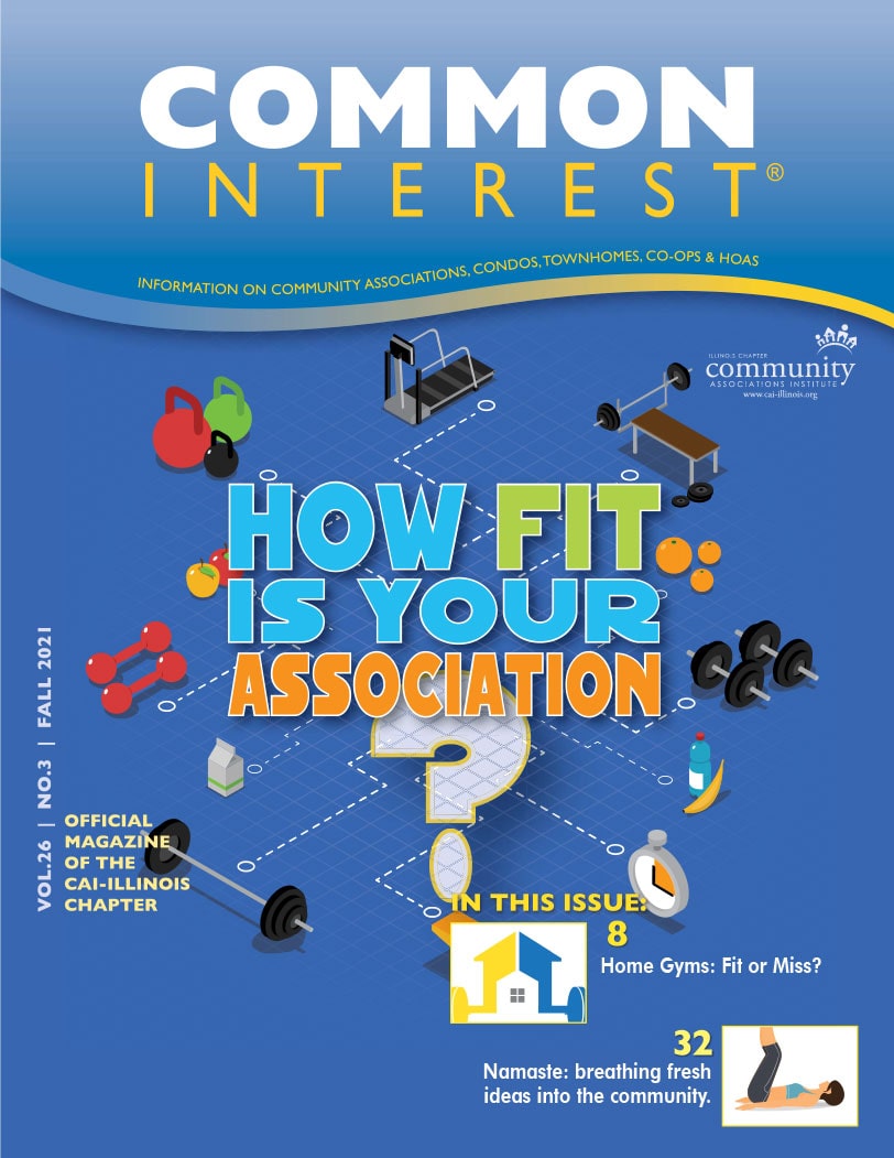 cover of CAI Illinois Common Interest Magazine Fall 2021 Edition