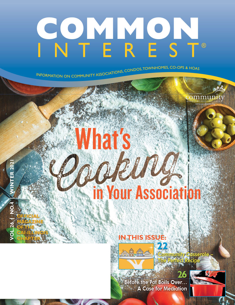 front cover of CAI Common Interest magazine Winter 2021 edition