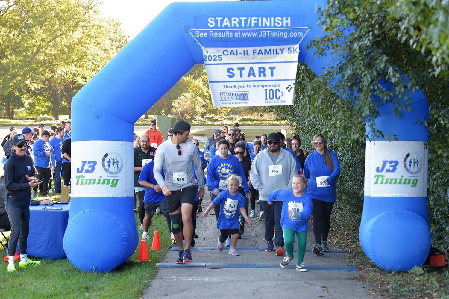 CAI family members running