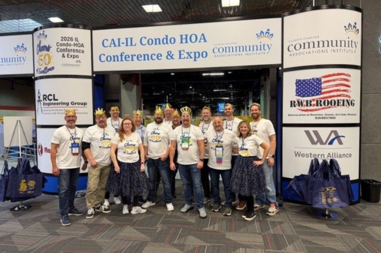 team smiling for portrait at 2026 Conference & Expo